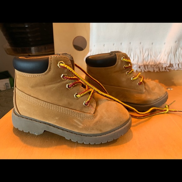 Boys boot suede brown fall winter size 10 boy - Picture 4 of 7